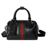 Gucci Web Trademark Small Duffle Bag Black