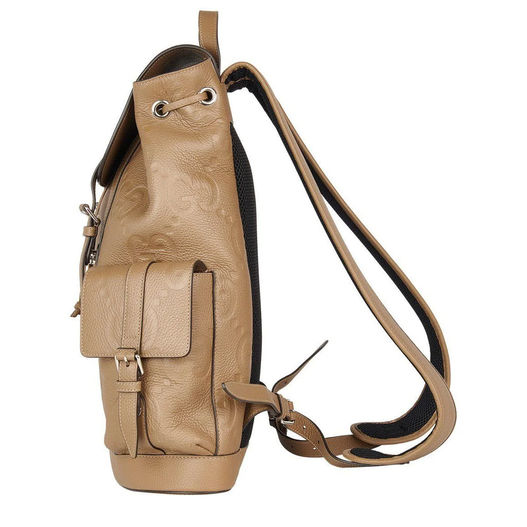 Gucci Jumbo Taupe Backpack