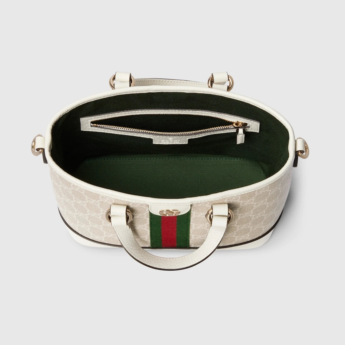 Gucci Ophidia Small Tote Bag White