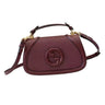 Gucci Blondie Woven Mini Shoulder Bag Burgundy