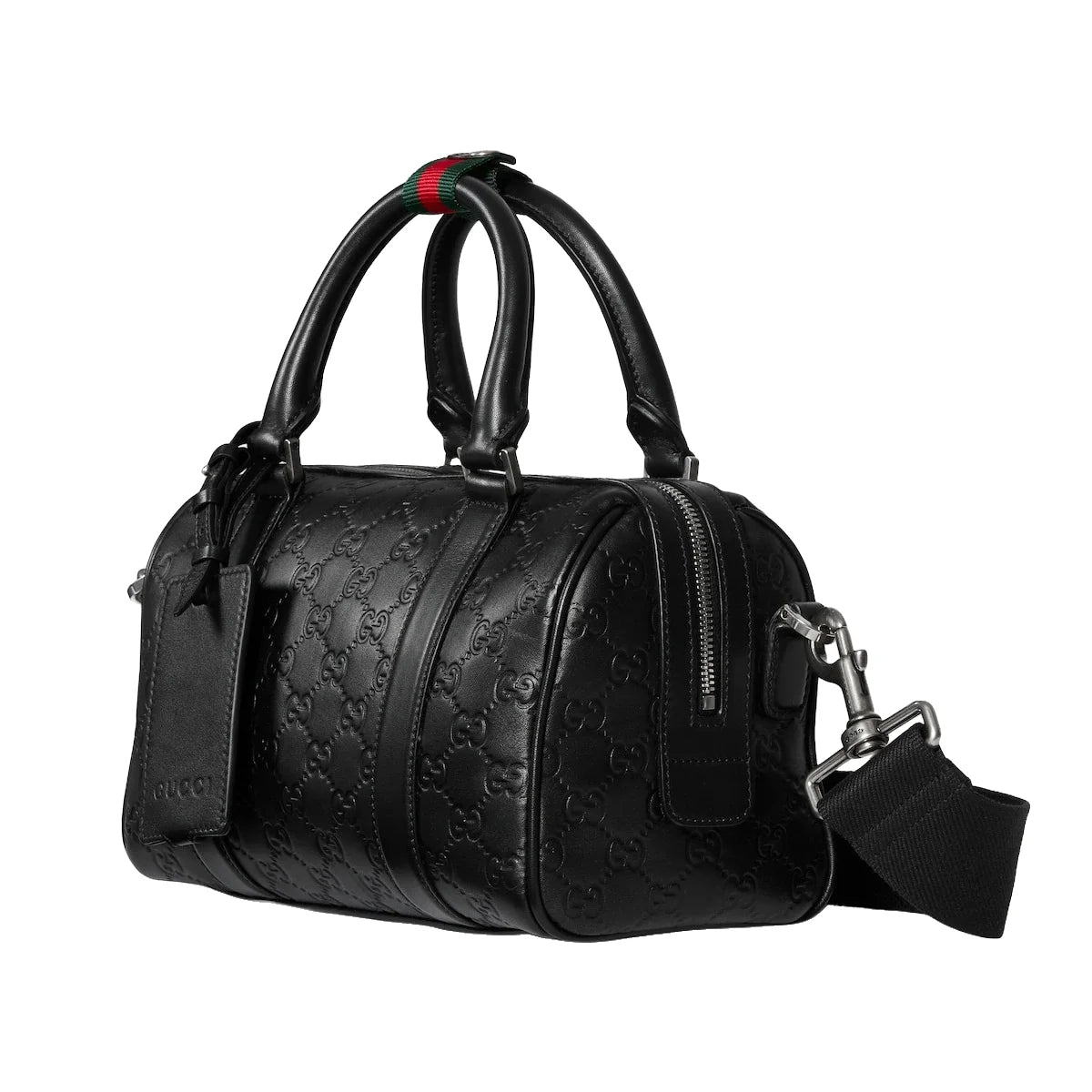 Gucci GG Emblem Small Duffle Bag Black