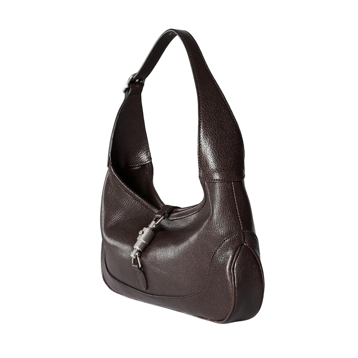 Gucci Jackie Slim Medium Shoulder Bag Brown