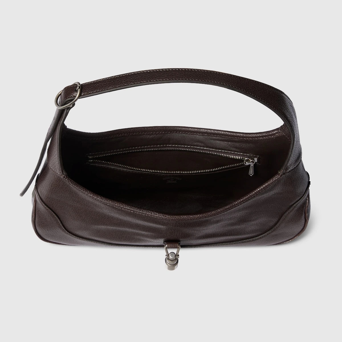 Gucci Jackie Slim Medium Shoulder Bag Brown