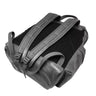 Gucci Grey Leather Tonal Double G Backpack Bag
