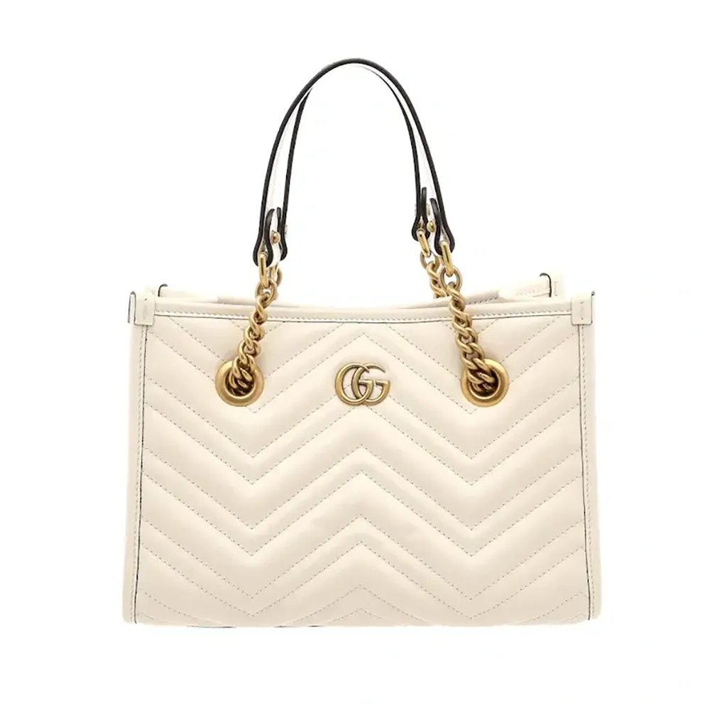 Gucci Medium Matelassé-Leather Tote Bag