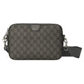 Gucci Monogram Crossbody Bag Grey