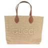 Gucci Small straw-effect tote