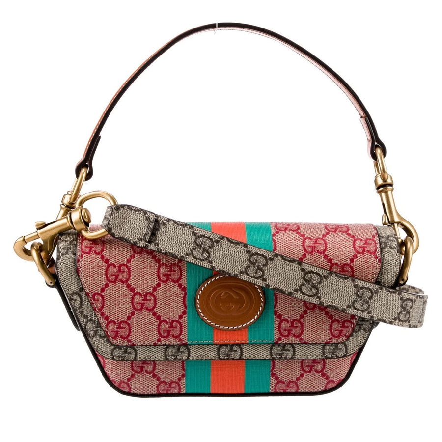 Gucci Supreme mini shoulder bag