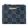 Gucci Plaque Small Wallet Blue