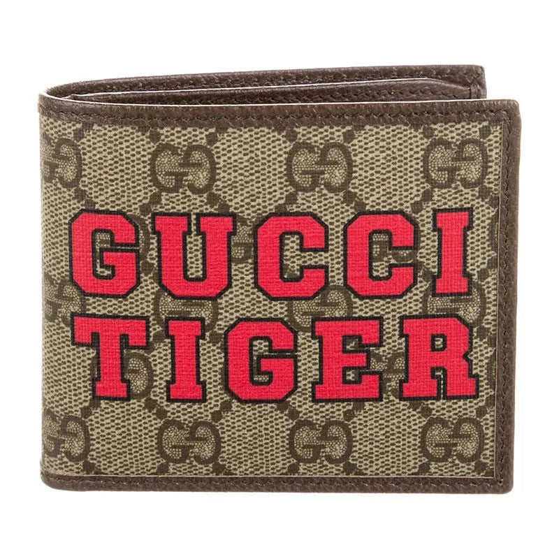 Gucci Tiger Supreme Bifold Wallet