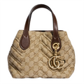 Gucci GG Marmont Small Tote Bag Beige