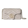 Gucci GG Marmont Mini Shoulder Bag White