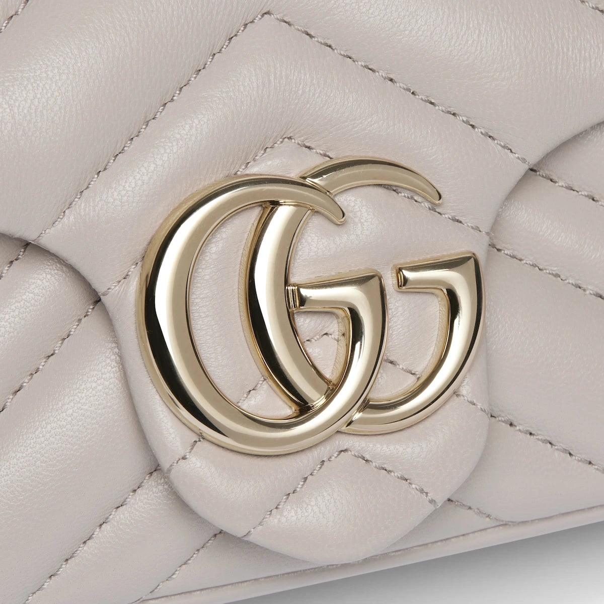 Gucci GG Marmont Mini Shoulder Bag White