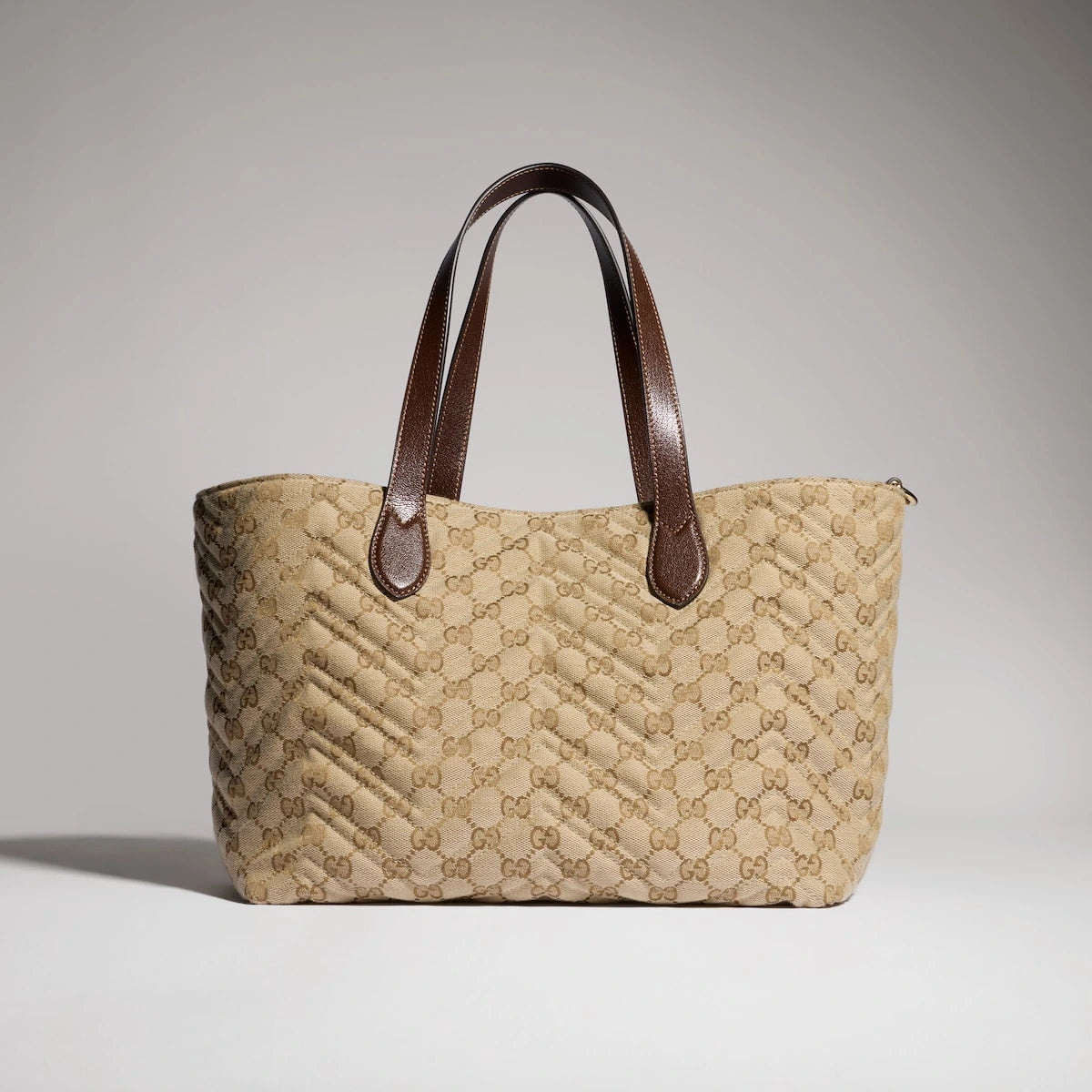 Gucci GG Marmont Medium Tote Bag Beige