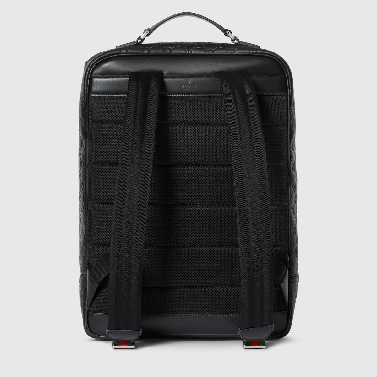 Gucci GG Emblem Medium Backpack Black